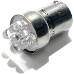 AUTOLAMPS LED Bulb 24V BA15S 5-LED Green [LED149GT]